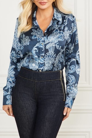 Blouse Melissa - Blauw