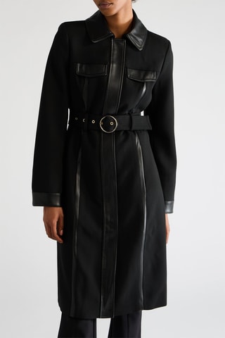 Trenchcoat - zwart