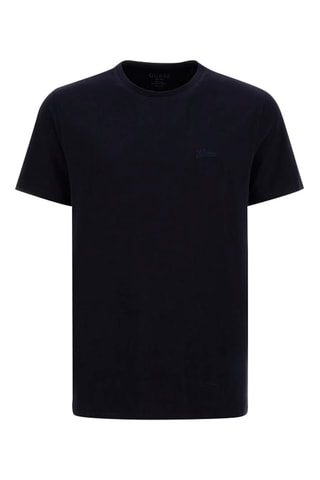 T-shirt Pima - marineblauw