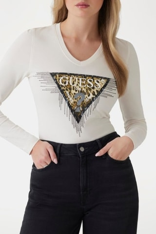 T-shirt slim - Ecru