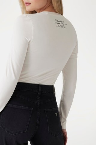 T-shirt slim - Ecru