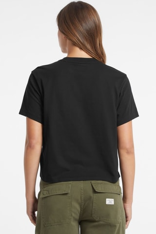 T-shirt boxy - Zwart