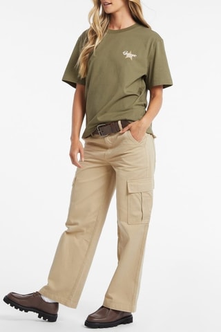 Oversized T-shirt - Olijfgroen