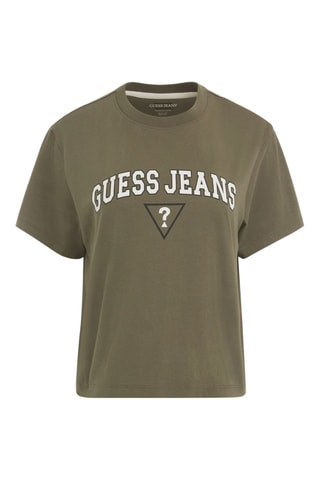 T-shirt boxy - Groen