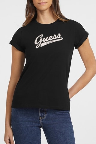 T-shirt regular - Zwart