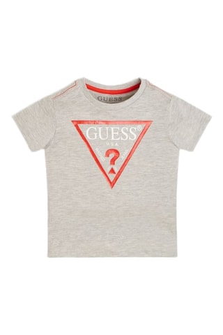 T-shirt - Gemêleerd Grijs