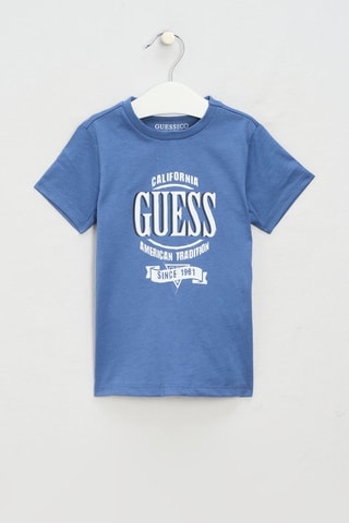 T-shirt - Petrolblauw