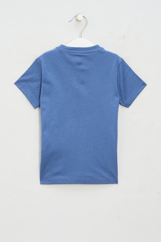 T-shirt - Petrolblauw