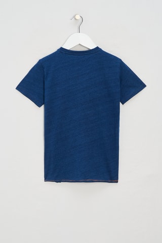 T-shirt - Indigoblauw