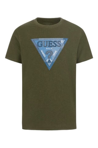 T-shirt regular - Olijfgroen