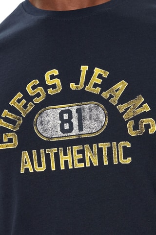 T-shirt slim - Nachtblauw