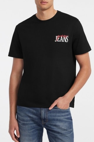 T-shirt regular - Zwart