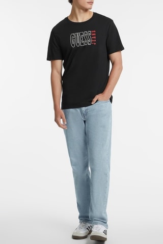 T-shirt slim - Zwart