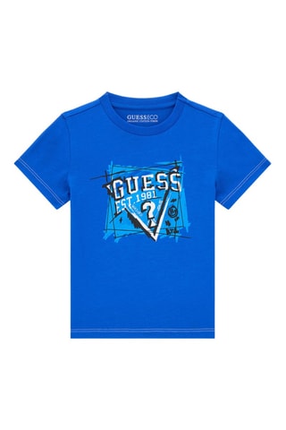 T-shirt - Kobaltblauw