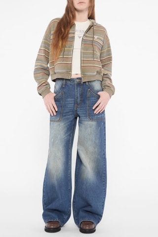 Sweater met Capuchon Go - Bruin