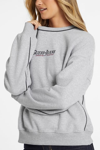 Sweater - Gemêleerd Lichtgrijs