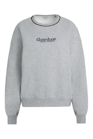 Sweater - Gemêleerd Lichtgrijs