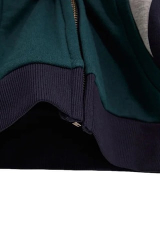Sweater met Capuchon en Joggingbroek - Marineblauw en Donkergroen