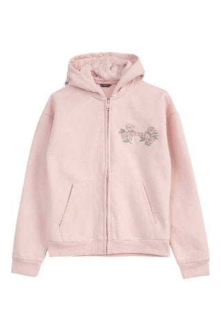 Sweater met capuchon - Poederroze