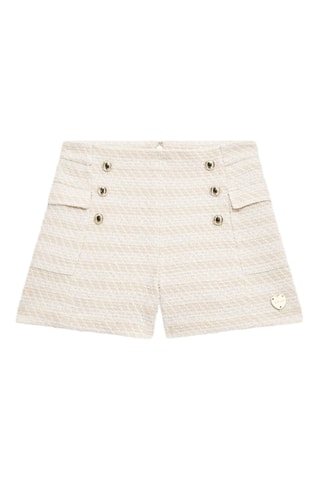 Tweed Short - Ecru