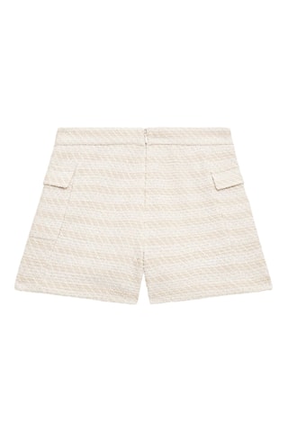 Tweed Short - Ecru