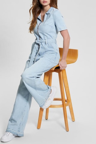 Spijkerjumpsuit Brenda - Hemelsblauw