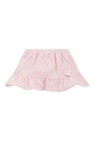 T-shirt en Rok - Wit en Roze