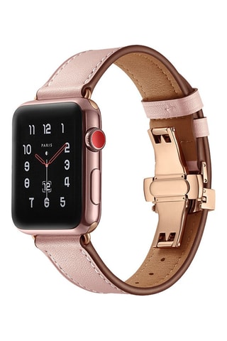 Lakleren Horlogeband Eko - Apple Watch 38/40/41 mm