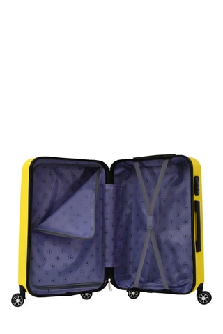 Handbagagetrolley Atlantis (S) - Zwart en geel