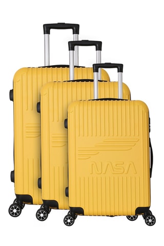 Set 3 Trolleys Enterprise (S/M/L) - Mosterdgeel