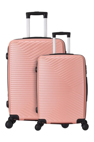 Handbagagetrolley en Weekendtrolley Noma (S/M) - 55/65 cm  - Roségoudkleurig