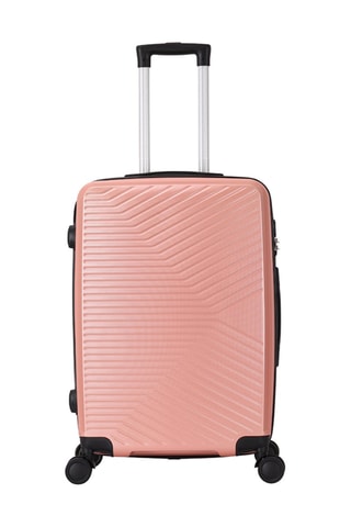 Handbagagetrolley en Weekendtrolley Noma (S/M) - 55/65 cm  - Roségoudkleurig