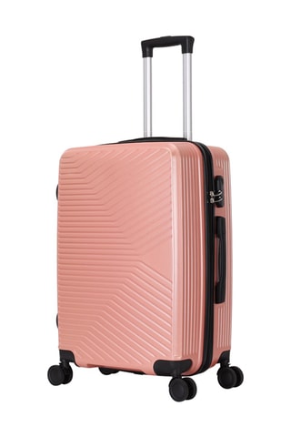 Handbagagetrolley en Weekendtrolley Noma (S/M) - 55/65 cm  - Roségoudkleurig