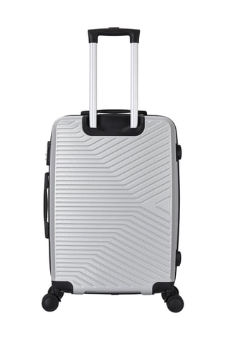 Handbagagetrolley en Weekendtrolley Noma (S/M) - 55/65 cm  - Zilverkleurig