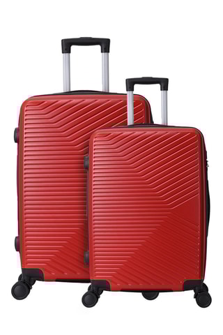 Handbagagetrolley en Weekendtrolley Noma (S/M) - 55/65 cm  - Bordeauxrood