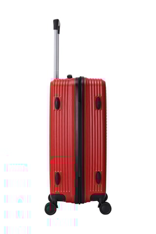 Handbagagetrolley en Weekendtrolley Noma (S/M) - 55/65 cm  - Bordeauxrood