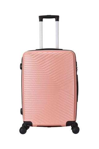 Weekendtrolley en Grote Trolley Noma (M/L) - 65/75 cm  - Roségoudkleurig