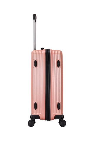 Weekendtrolley en Grote Trolley Noma (M/L) - 65/75 cm  - Roségoudkleurig