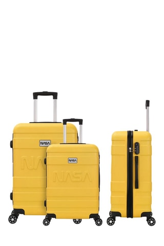 Set 3 Trolleys Endea - Mosterdgeel