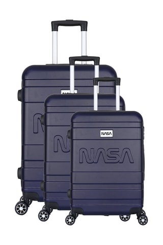Set 3 Trolleys Endeavour (S/M/L) - Marineblauw