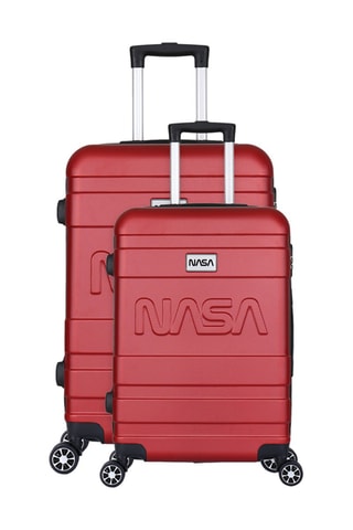 Handbagagetrolley Low Cost en Weekendtrolley Endeavour (XS/S) - Bordeauxrood