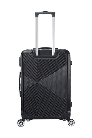 Set 3 Trolleys Luton (S/M/L) - 55 / 65 / 75 cm - Zwart