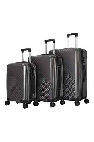 Set van 3 Trolleys Noma (S/M/L) - 55/65/75 cm  - Donkergrijs