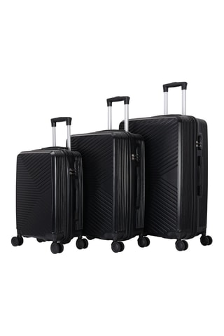 Set van 3 Trolleys Noma (S/M/L) - 55/65/75 cm - Zwart