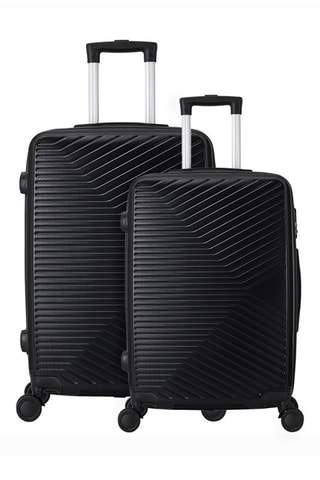 Weekendtrolley en Grote Trolley Noma (S/L) - 55/75 cm  - Zwart