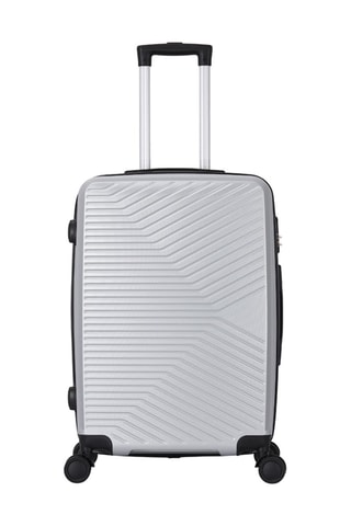 Weekendtrolley Nova (M) - 65 cm - Zilverkleurig