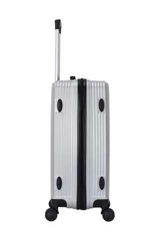 Weekendtrolley Nova (M) - 65 cm - Zilverkleurig