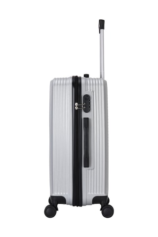 Weekendtrolley Nova (M) - 65 cm - Zilverkleurig