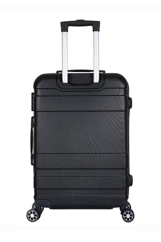 Weekendtrolley Endeavour (M) - Zwart en zilverkleurig
