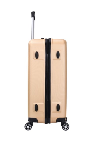 Weekendtrolley Saturn (M) - Zwart en beige